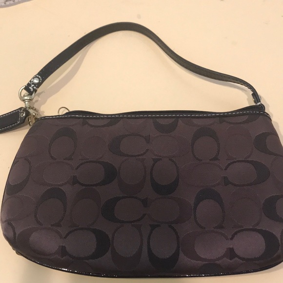 Coach wristlet brown purse♥️ - Picture 3 of 7
